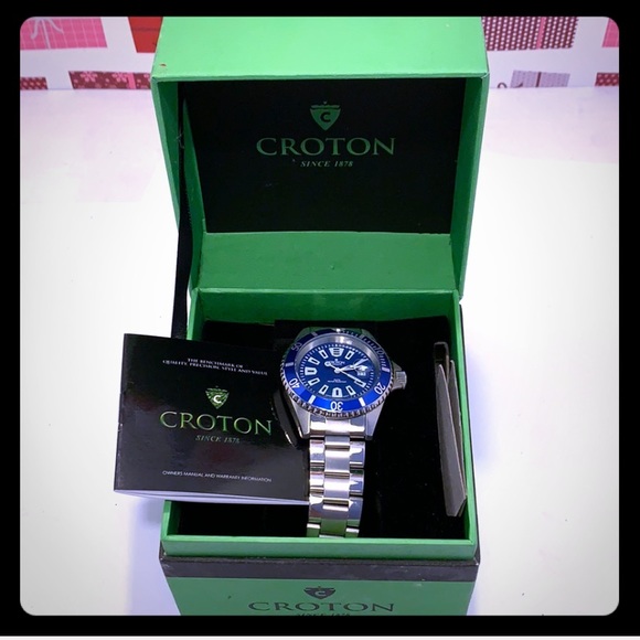 Croton Other - NEW CROTON Aquamatic  Water Resistant Men’s Watch